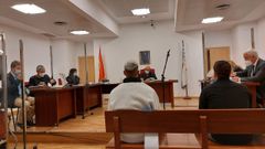 La sesi�n del juicio, celebrada en el juzgado de lo penal n�mero 2 de Lugo. 