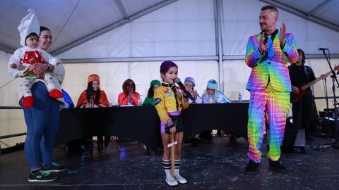 Concurso infantil y familiar de choqueiros en Monte Alto