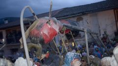 Baixada da morena en Laza