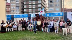 Membros do BNG na conmemoraci&oacute;n polo d&iacute;a da Galiza M&aacute;rtir