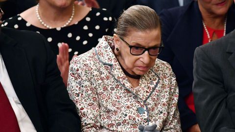 Ruth Bader es, a sus 85 a�os, la jueza decana del Tribunal Supremo
