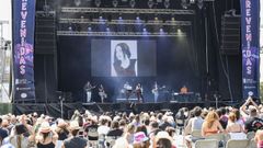 Actuaci�n de Guadi Galego en la edici�n de este a�o del festival Revenidas en Vilaxo�n