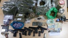 Material requisado en una operaci�n contra la droga en Vigo