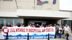 Los mari�anos se manifestaron en numerosas ocasiones en defensa del Hospital da Costa