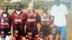 Guidetti ha compartido esta foto para promocionar una campa�a solidaria del su exequipo