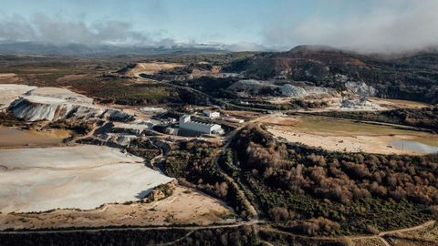 Imagen de archivo de la mina de Penouta, en Viana do Bolo