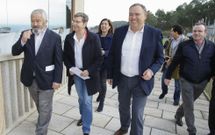 La conselleira Rosa Quintana presidi� el acto de presentaci�n de la iniciativa en Costa Cai�n. 