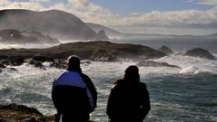 Fuerte temporal en Galicia