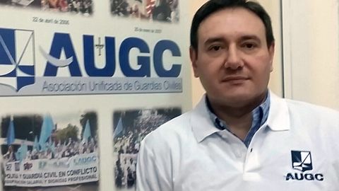 Alberto Llana, secretario general de AUGC en Asturias