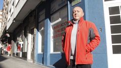 Germ�n P�rez, en la calle en la que mataron a su abuelo