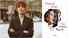 Virginia Feito, autora de �La se�ora March�.  