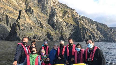 Georruta mar�tima por la costa de Cedeira, guiada por Francisco Canosa