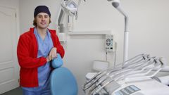 Manuel Fern�ndez Maceda, odont�logo del Ribera Polusa en Viveiro