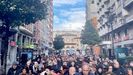 Manifestaci�n de aut�nomos por el centro de Oviedo