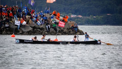 Clasificaci�n para la final del campeonato europeo de bateles celebrado en Rianxo