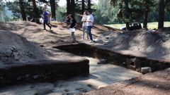 Estos das se est realizando la tercera excavacin arqueolgica en el Corro dos Mouros