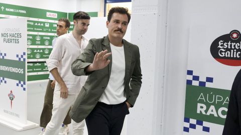 �lex V�zquez, director deportivo del Racing de Ferrol