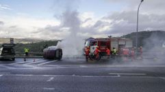 La DGT organiz� un simulacro de accidente en Ourense