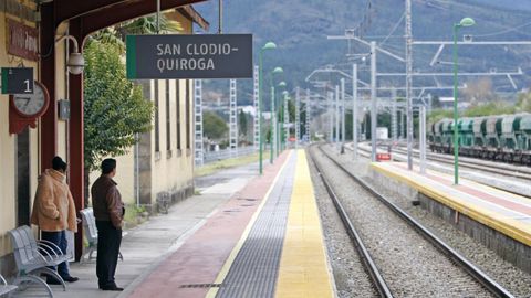 La estación ferroviaria de San Clodio será escenario de una recreación histórica si se cumple el proyecto que maneja el gobierno municipal