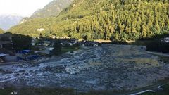 Ocho desaparecidos tras una avalancha en Suiza