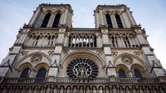 Notre Dame a vista de dron, antes de su reapertura