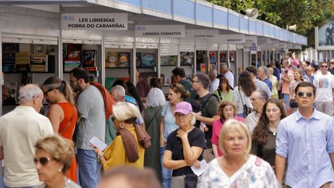 Primera jornada de la Feira do Libro de A Coru�a
