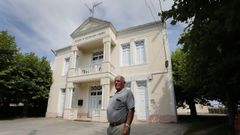 Manuel Fernndez Fra, presidente de la institucin propietaria del Crculo Habanero de A Devesa