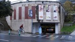 Aparcamiento de la Alameda en Ribadavia