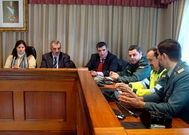 Momento de la constituci�n de la junta de seguridad