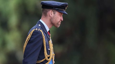 El prncipe Guillermo de Inglaterra , en el Desfile del Soberano el pasado septiembre 