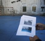 Los tres ventanales se abrieron en la zona de porter�a. 