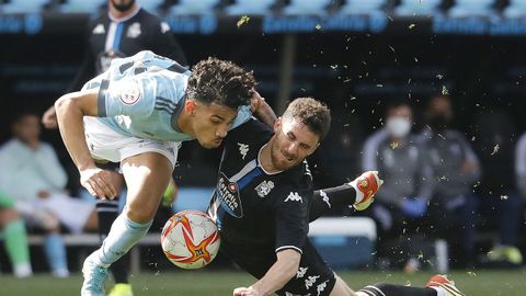 El Celta B se llev el derbi de marzo del 2022 en Balados