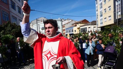 Las celebraciones al aire libre en Monforte se vieron favorecidas por el buen tiempo