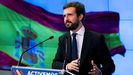 Pablo Casado, en el comit� ejecutivo nacional del PP