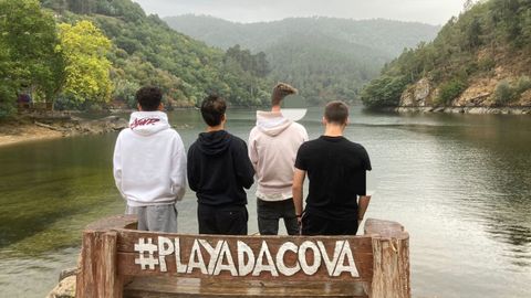 Imagen de algunos de los chicos que participan en el programa.