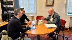 Freire habl� con Roberto Gonz�lez y Abel Lobato, del Sindicato Unificado de Polic�a.