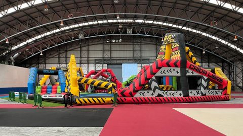 El montaje de las estructuras ya est� en marcha