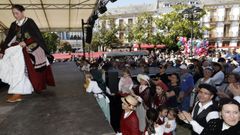 Foto de archivo del Mercado da Primavera en la Praza de Santa Mara