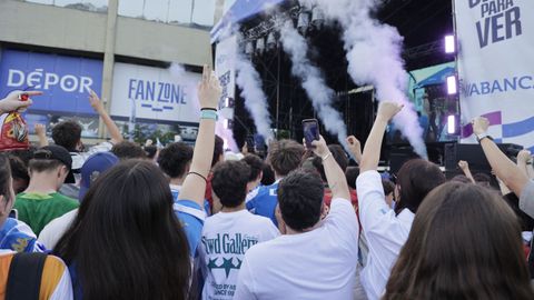Fan Zone deportivista.