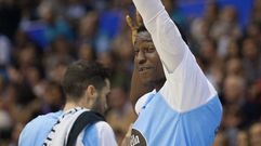 El derbi gallego entre Breog�n y Obradoiro, en im�genes