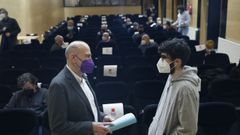 Francisco Garc�a e Hadri�n Alonso, no Centro Cultural da Deputaci�n