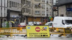 El corte de tr&aacute;fico est&aacute; establecido desde este pasado martes