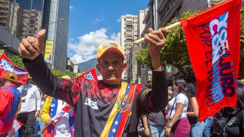 Concentracin antichavista en Caracas