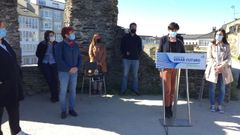 Ana Pont�n en Lugo este mi�rcoles, exigiendo a Feijoo que refuerce el personal sanitario