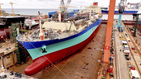 En Polonia, la firma gallega realiza trabajos vinculados a la nueva terminal de GNL de Gdansk.