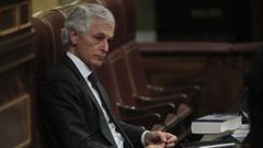 Adolfo Su�rez Illana en el Congreso de los Diputados.