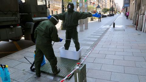 Las tareas de desinfecci�n se realizan minuciosamente