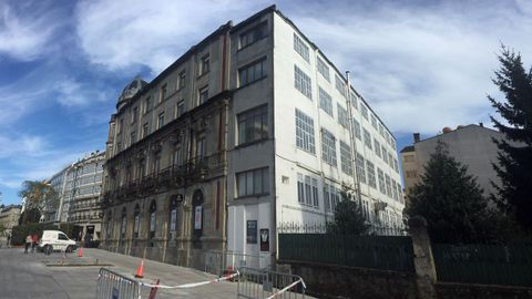 La zona que se reformará es la parte posterior del palacete