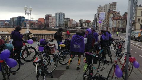 Revuelta ciclofeminista en Gijon