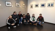 La muestra �Artes de pesca na r�a de Arousa� se abri� ayer en el sal�n Pe�a de Cambados. 